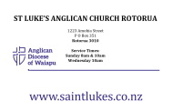 71 - Website - Rotorua - St Lukes Anglican Church Centre Shop 46321